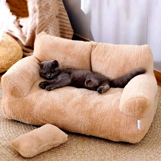 Coussin Niche Chat