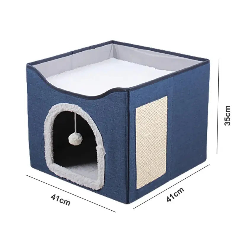 Niche Cube Pliable Pour Chat