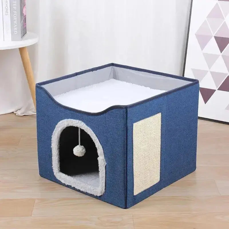 Niche Cube Pliable Pour Chat