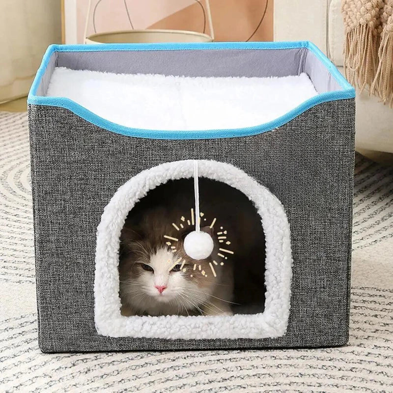 Niche Cube Pliable Pour Chat